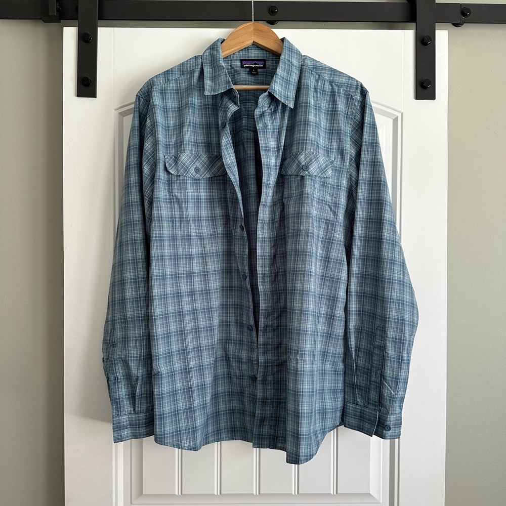 Patagonia Men’s High Moss Long Sleeve Shirt